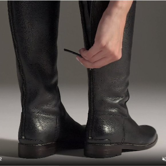 Franco Sarto Boot Size 6 Wide Black MSRP $250 - Picture 3 of 5